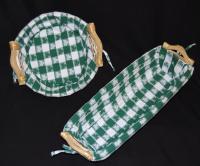 LINED ROUND BASKET